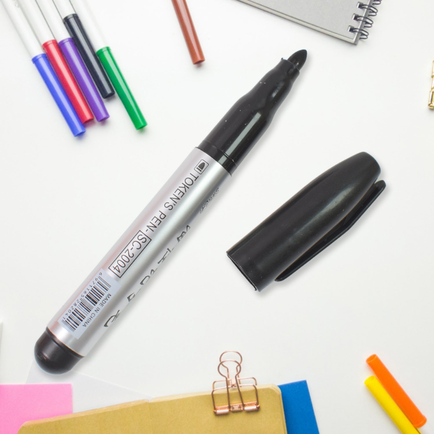 Black Marker Used In All Kinds Of School College (4 Pcs Set) Black Marker Used In All Kinds Of School College (4 Pcs Set)